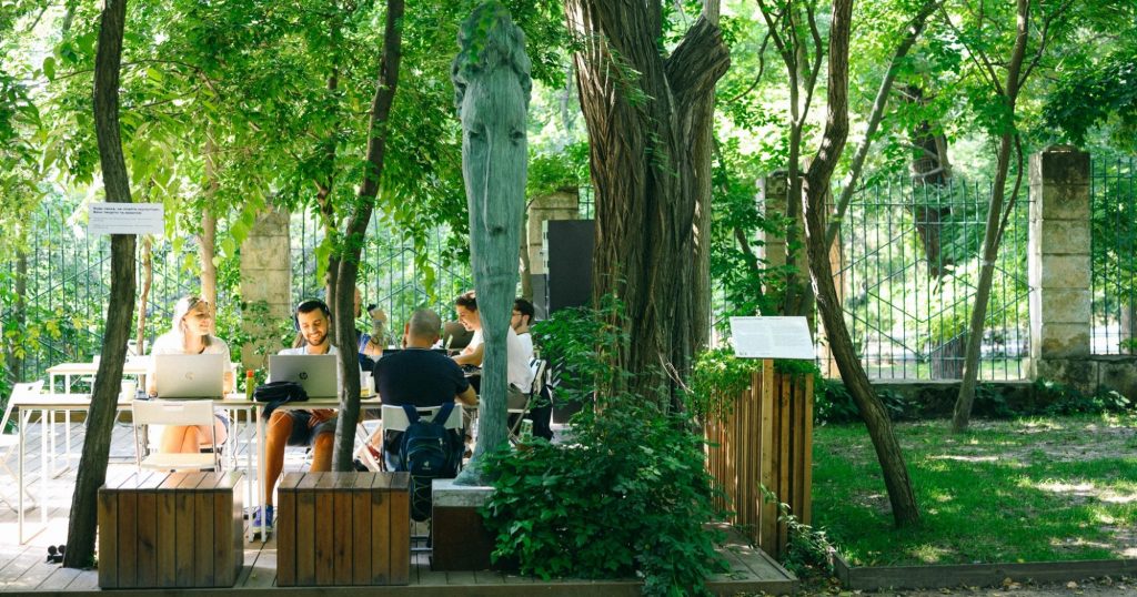 Top Ten Dev and Green Theatre created a unique open air coworking